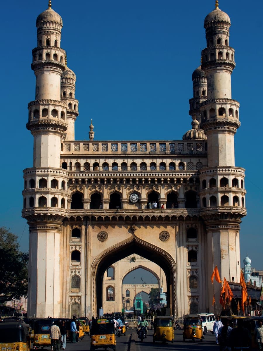 The Charminar in Hyderabad