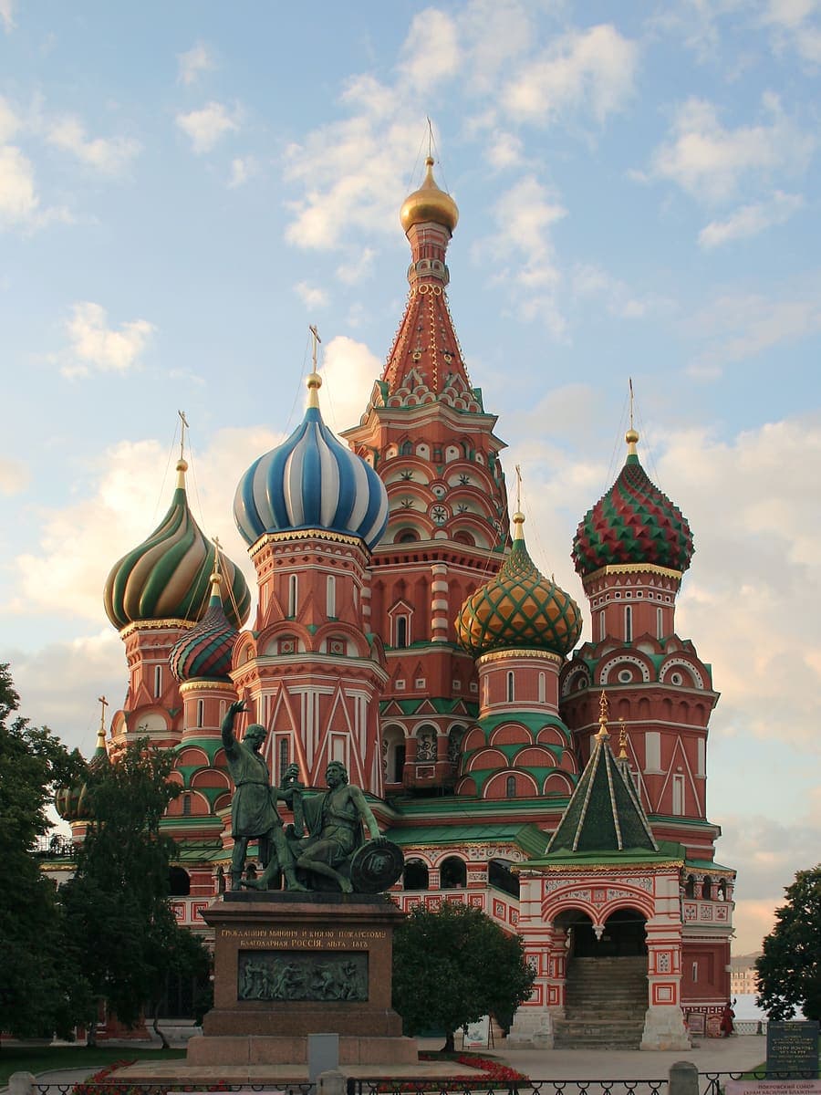 Saint Basil's Cathedral on Red Square, Moscow