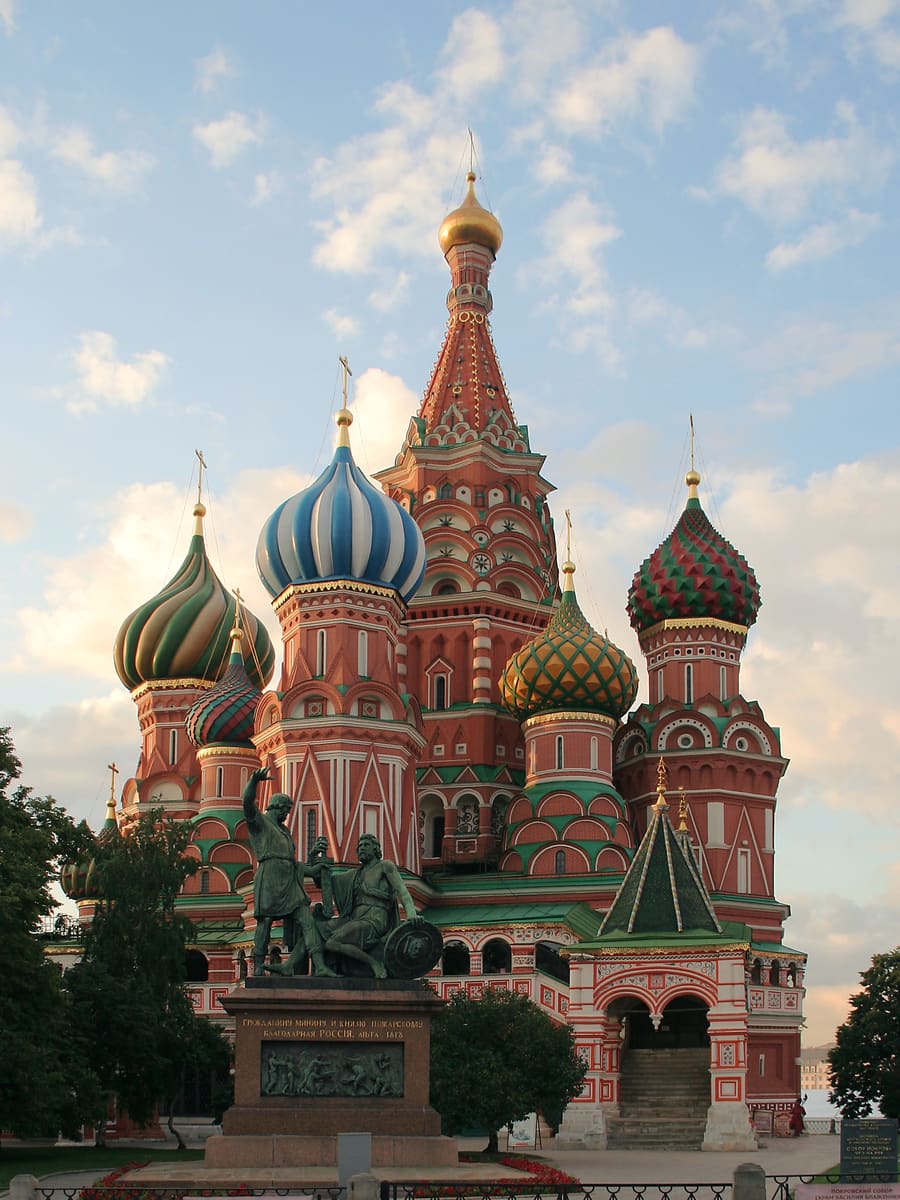 Saint Basil's Cathedral on Red Square, Moscow
